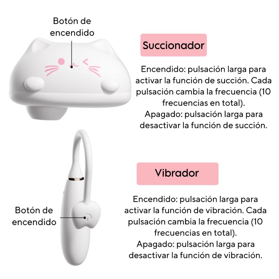 Koneko Chan Succionador Vibrador